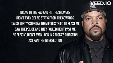 Ice Cube – It Was a Good Day Lyrics .